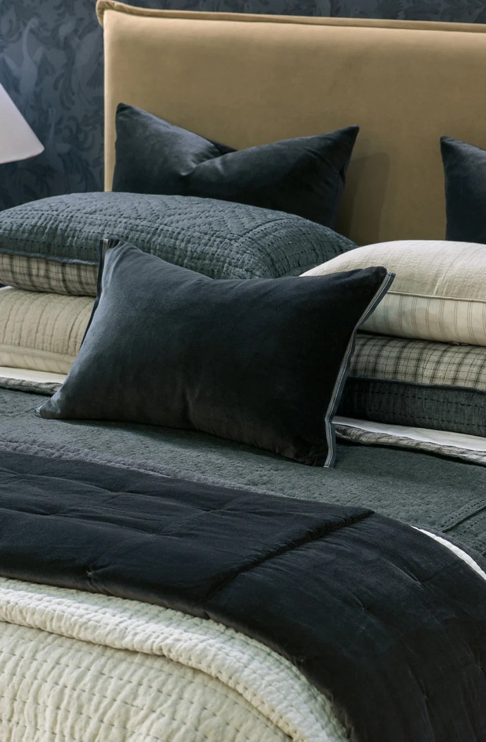 Bianca Lorenne - Ruban Comforter (Cushion-Eurocases Sold Separately) - Midnight image 2