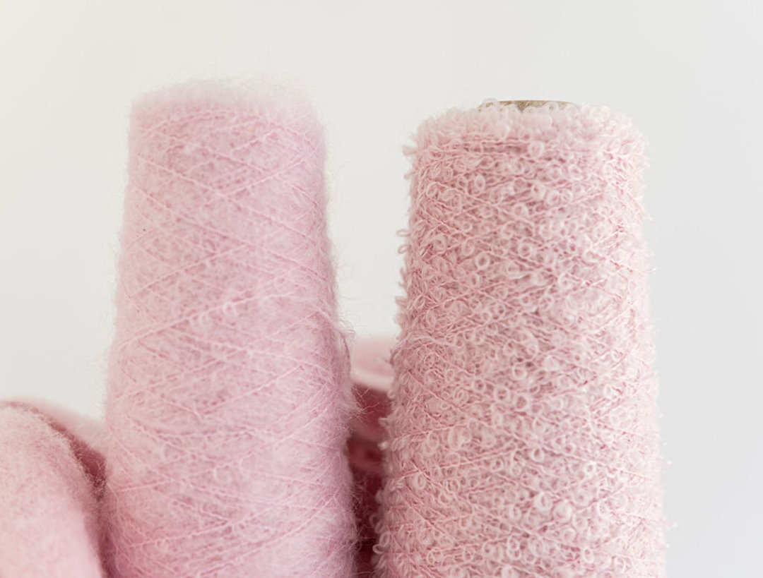 New Zealand Made - Mohair - Windermere - Blanket Throw / Knee Rug - Candy Floss image 2