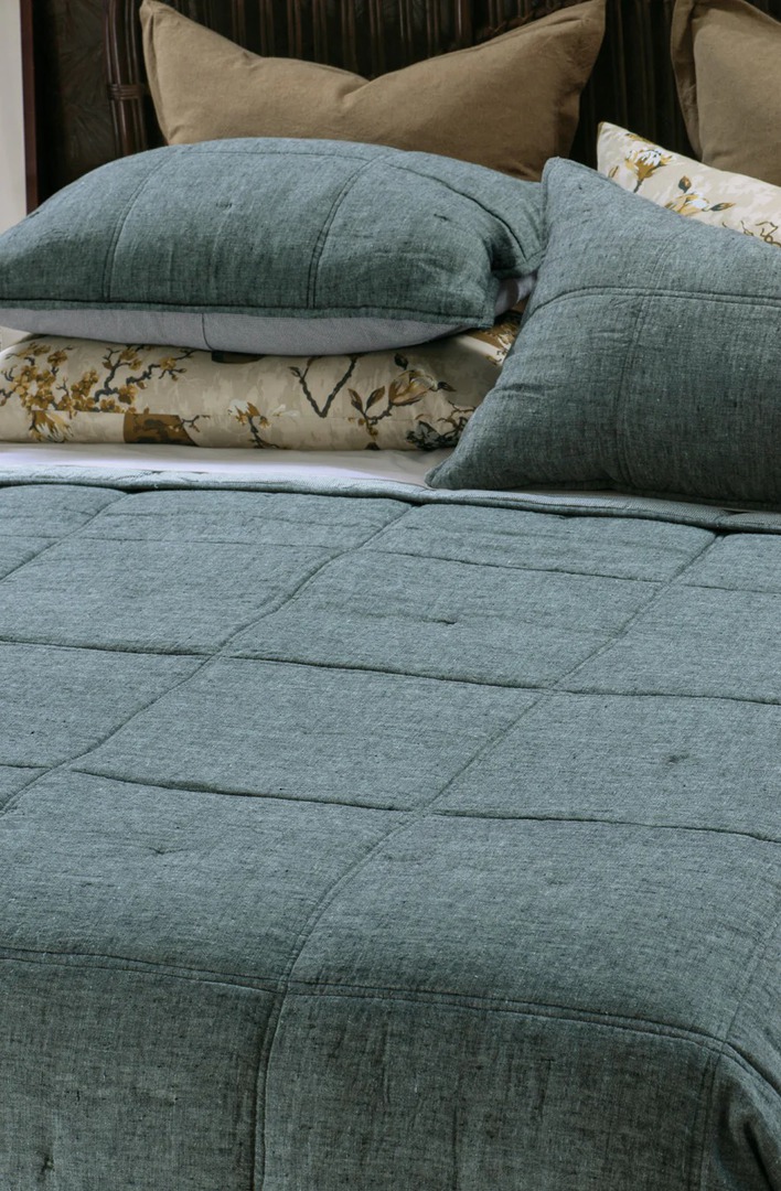 Bianca Lorenne - Noma Bedspread (Pillowcases Sold Separately) - Ocean image 0