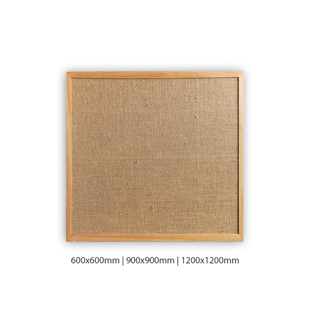 PINBOARD | Wood Frame | Hessian image 4