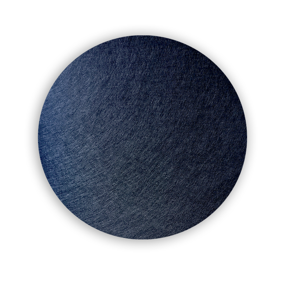 ROUND POLYESTER PINBOARD | 600mm | Black image 1