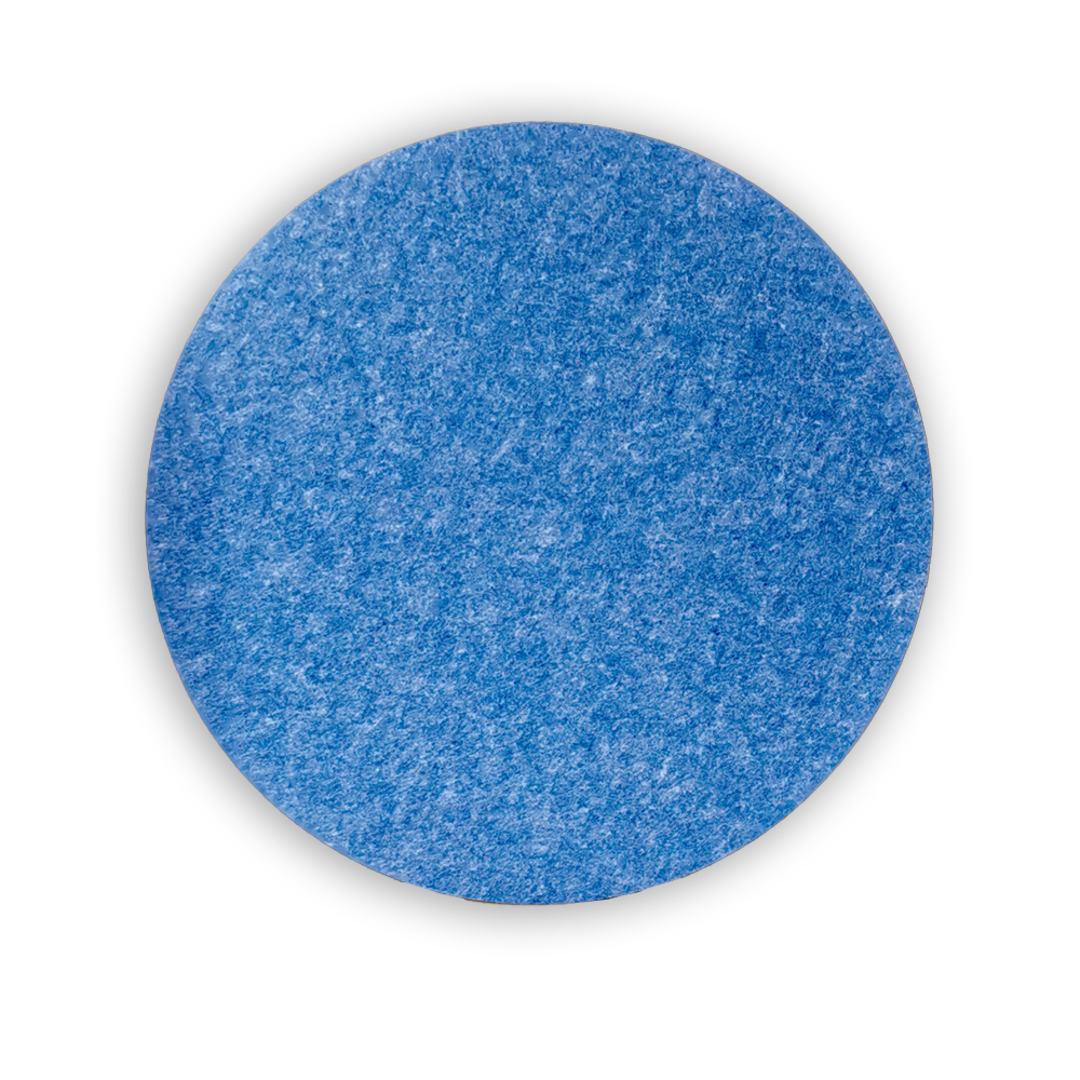 ROUND POLYESTER PINBOARD | 600mm | Cobalt image 1