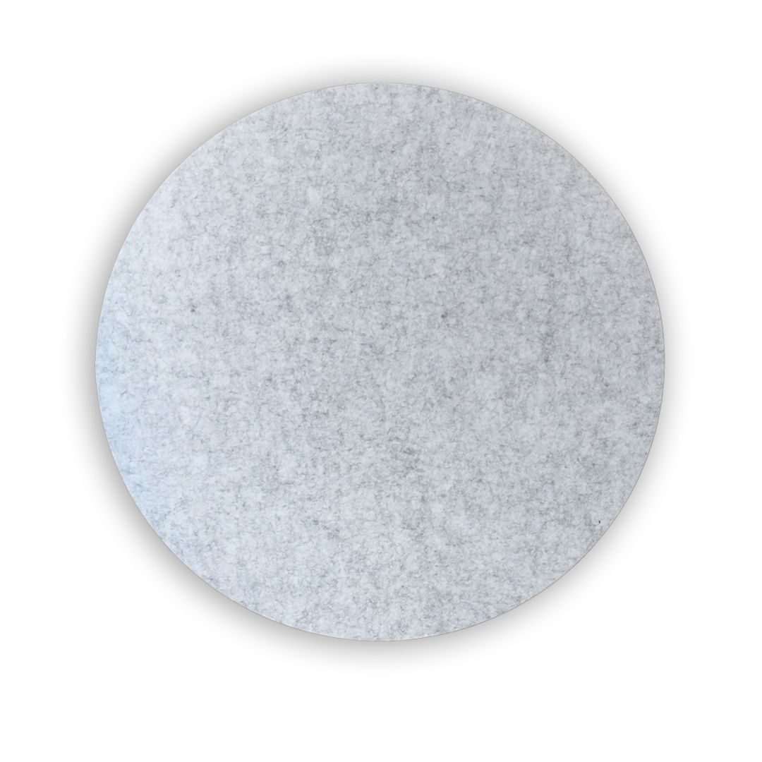 ROUND POLYESTER PINBOARD | 600mm | Marble image 1