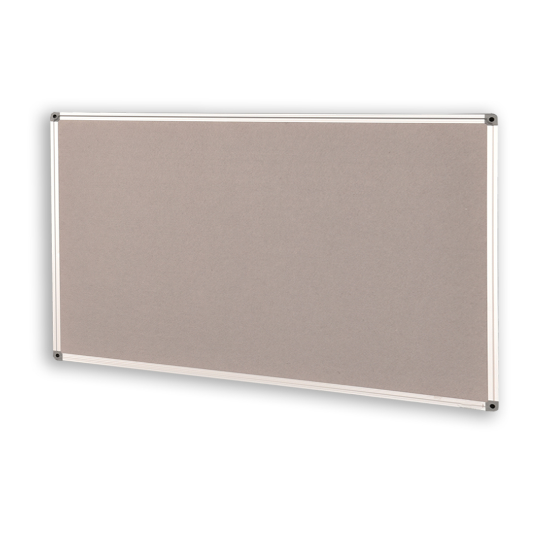 Pinboard | Aluminium Frame | 600 x 900mm | Felt Grey image 1