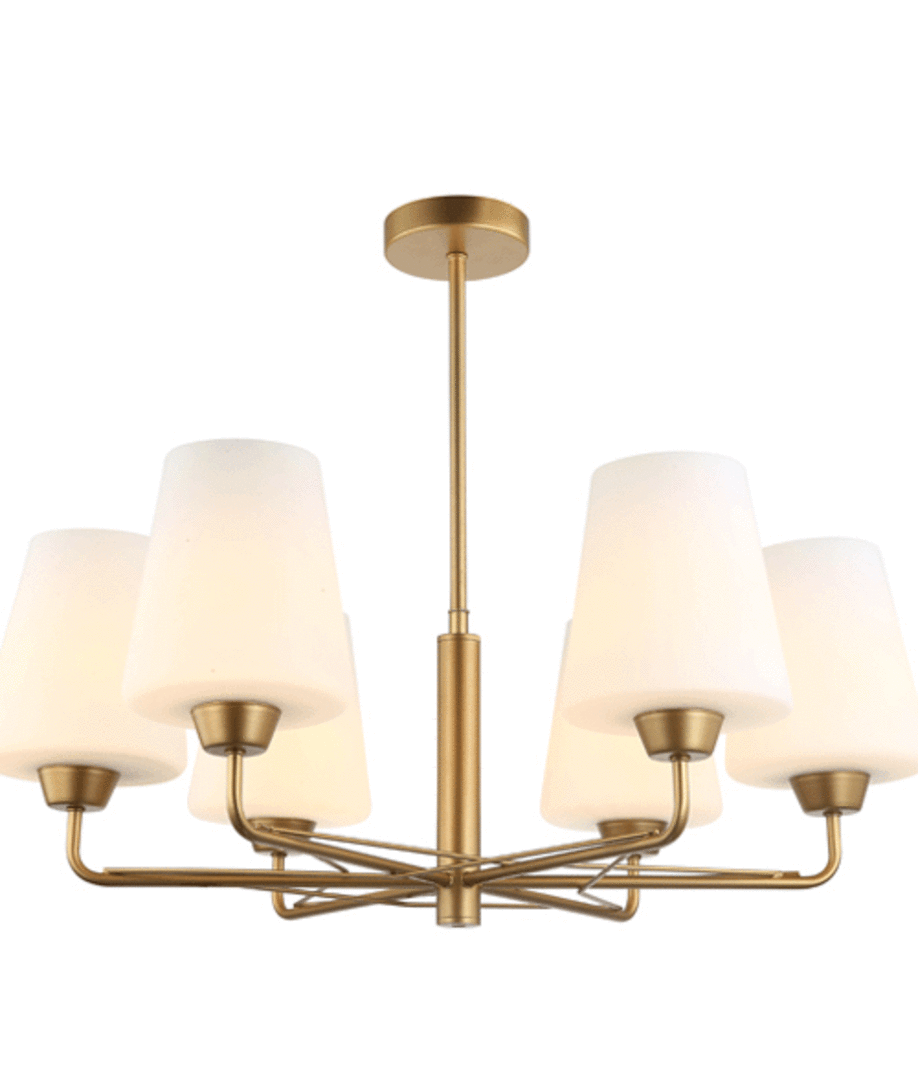 Abbey Pendant Lights in Gold image 0