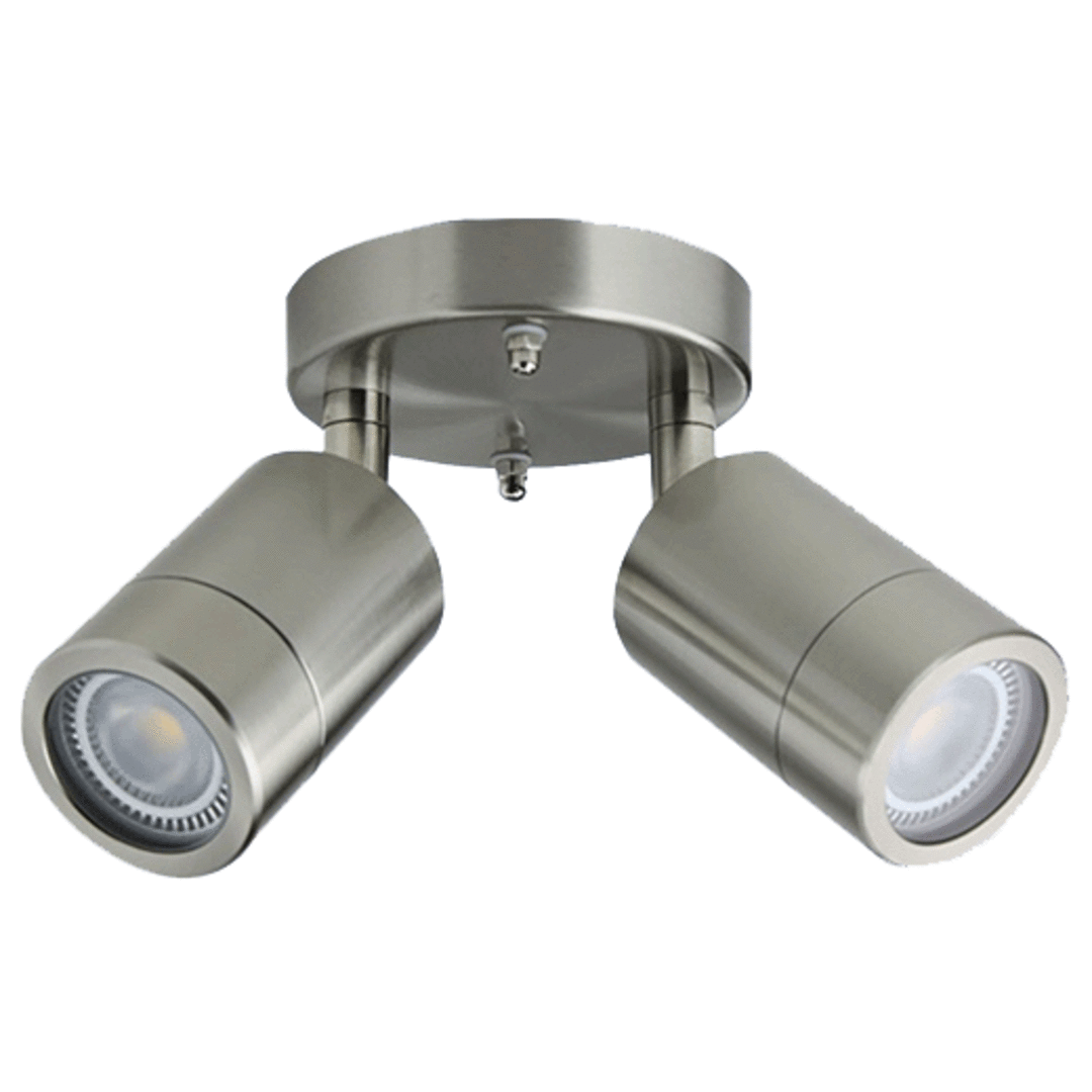 Double Wall Spotlight 316 Stainless Steel image 0