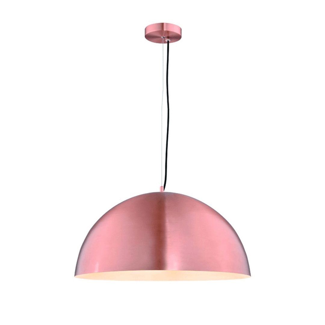 copper lampshade the range