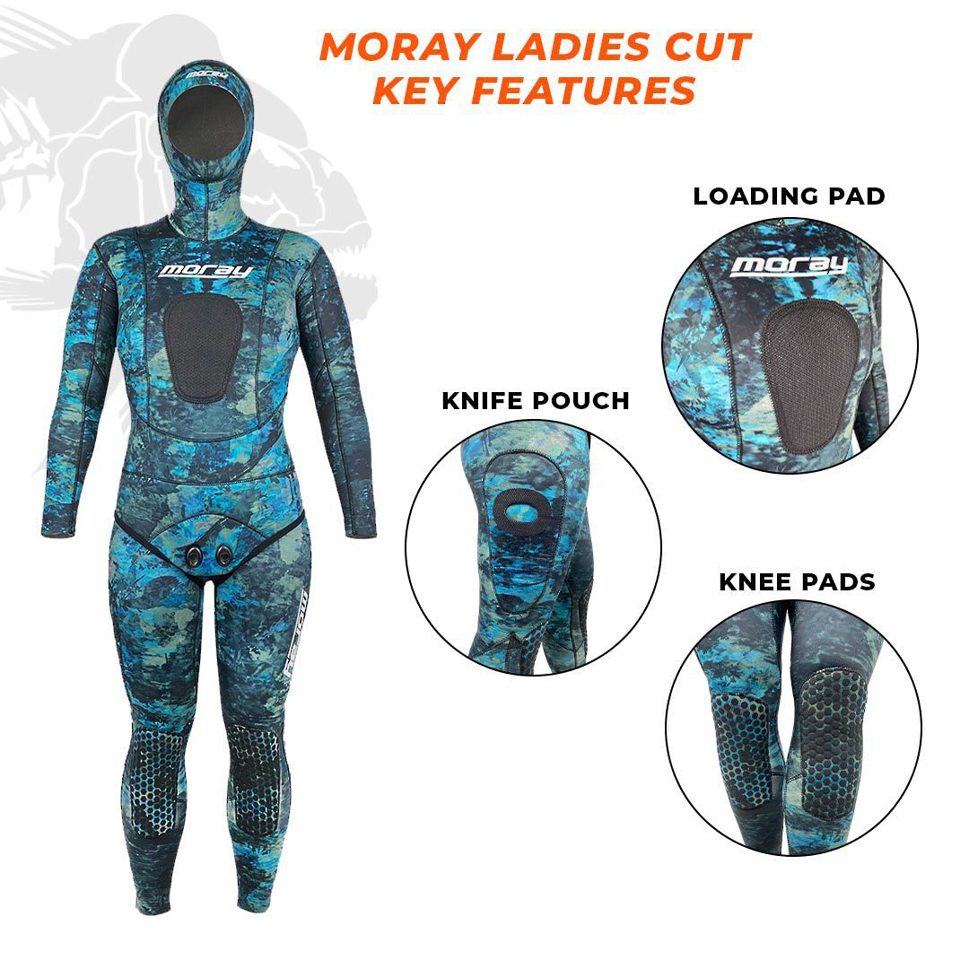 Moray Classic Wetsuit Ladies Cut Pelagic 5mm image 1