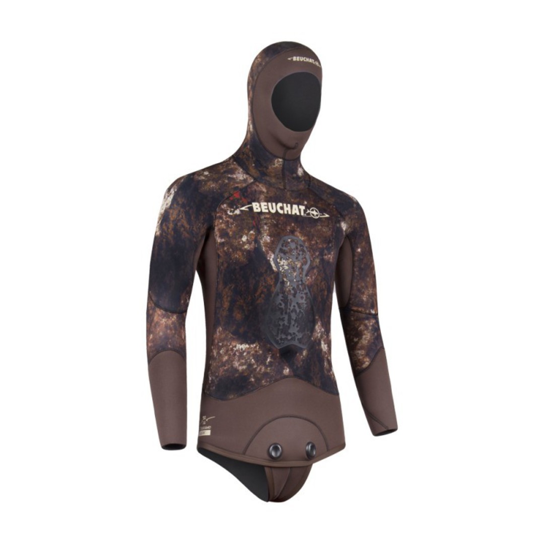 Beuchat Rocksea SPOT 5mm Comp Jacket - 5mm Wetsuits 