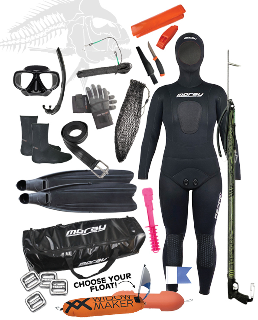 Shop for Women's Ultimate Spearfishing Package, Black, All Packages