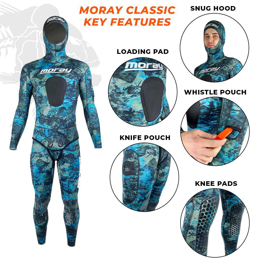 Moray Classic Wetsuit Pelagic 3mm image 1
