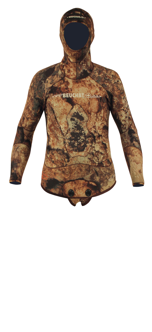 beuchat rocksea camo competition 5mm wetsuit - 5mm