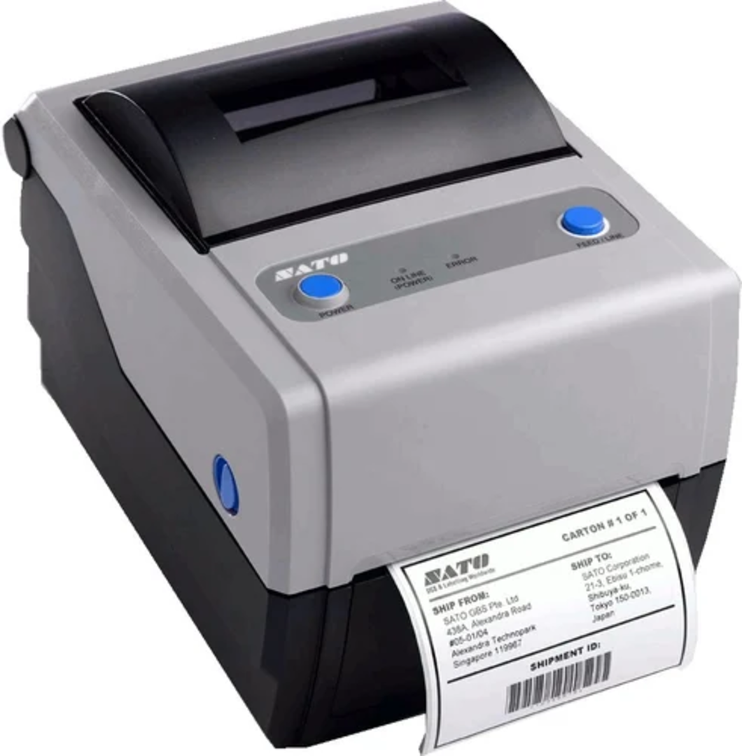 SATO CG412 Barcode Label Printer image 0