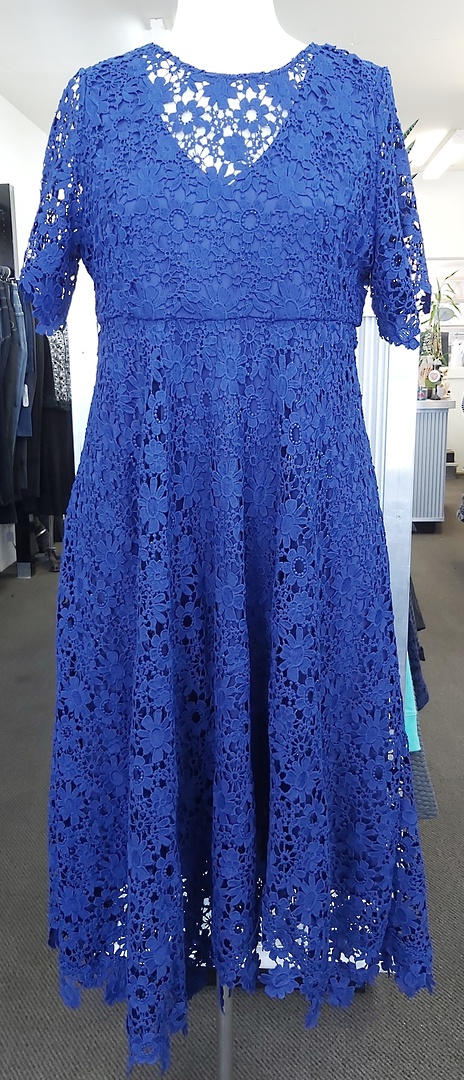 Taking Shape Lace Lined Occasion Dress image 0