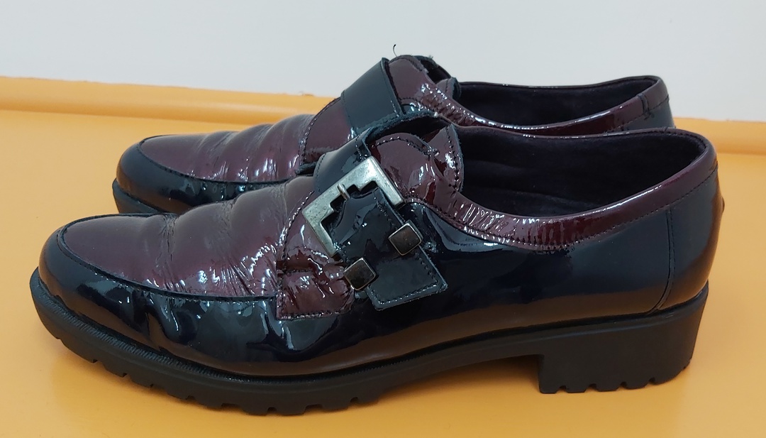 Pitillos Patent Leather Buckle Shoe image 1