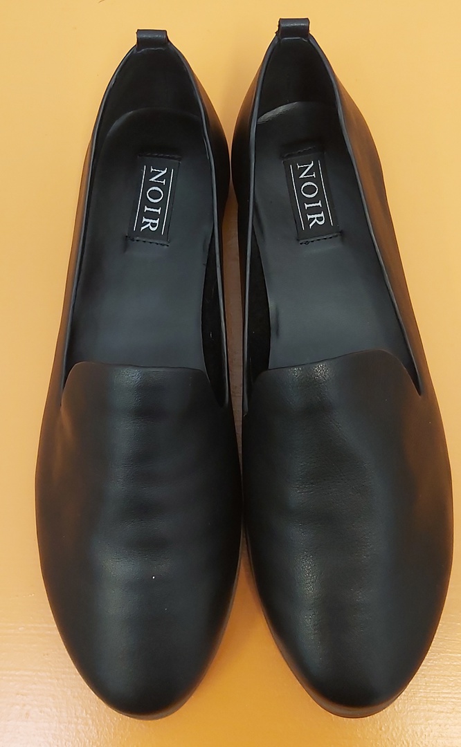 Noir Leather Loafer image 0