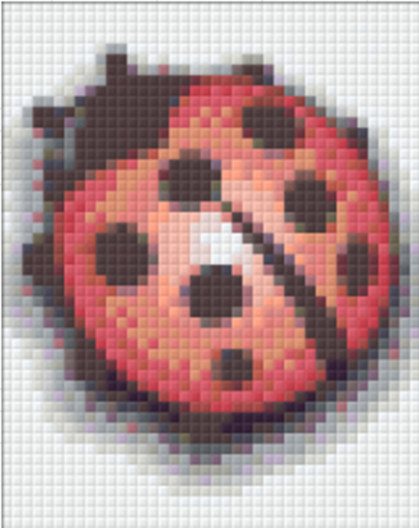 Ladybird - 1 Baseplate PixelHobby Mini-mosaic Kit image 0