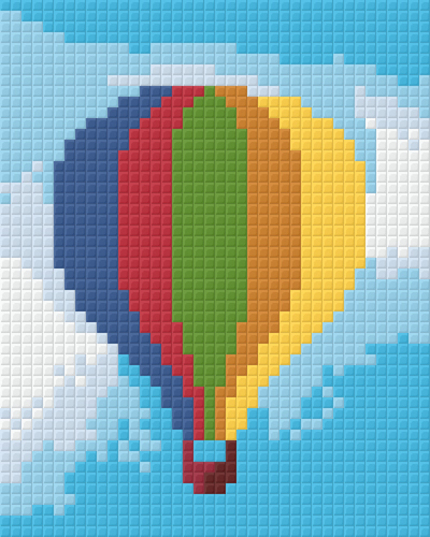 Hqrp Hot Air Balloon Collaborative Sticker Mosaic