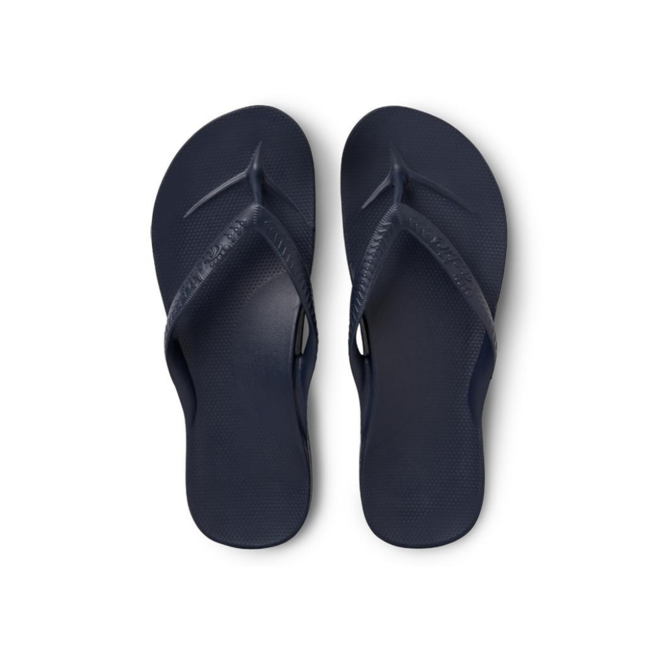 Archies Support Jandals - Navy image 4