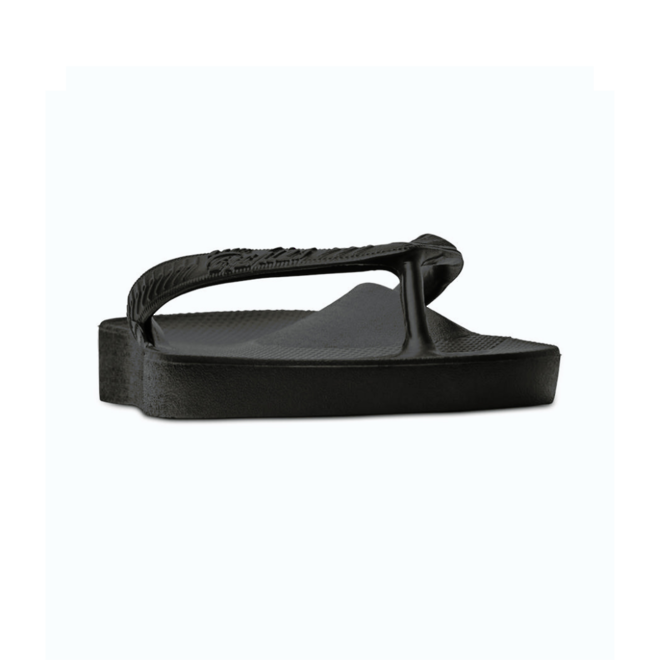Archies Support Jandals - Black image 5