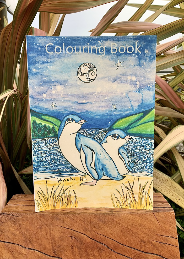 Pōhatu Colouring Book image 0