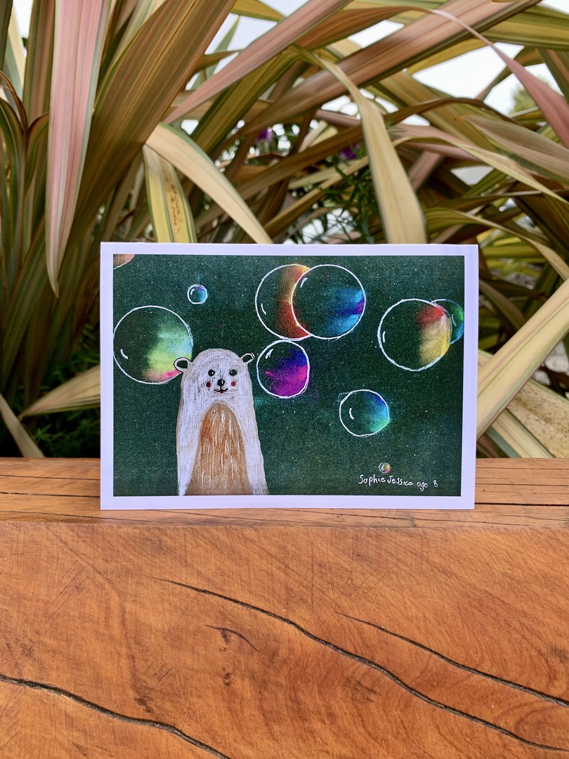 Polar bear greetings card image 0