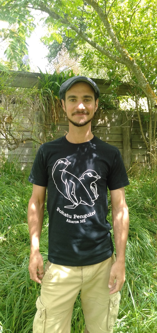 Pohatu penguins tee-shirt image 1
