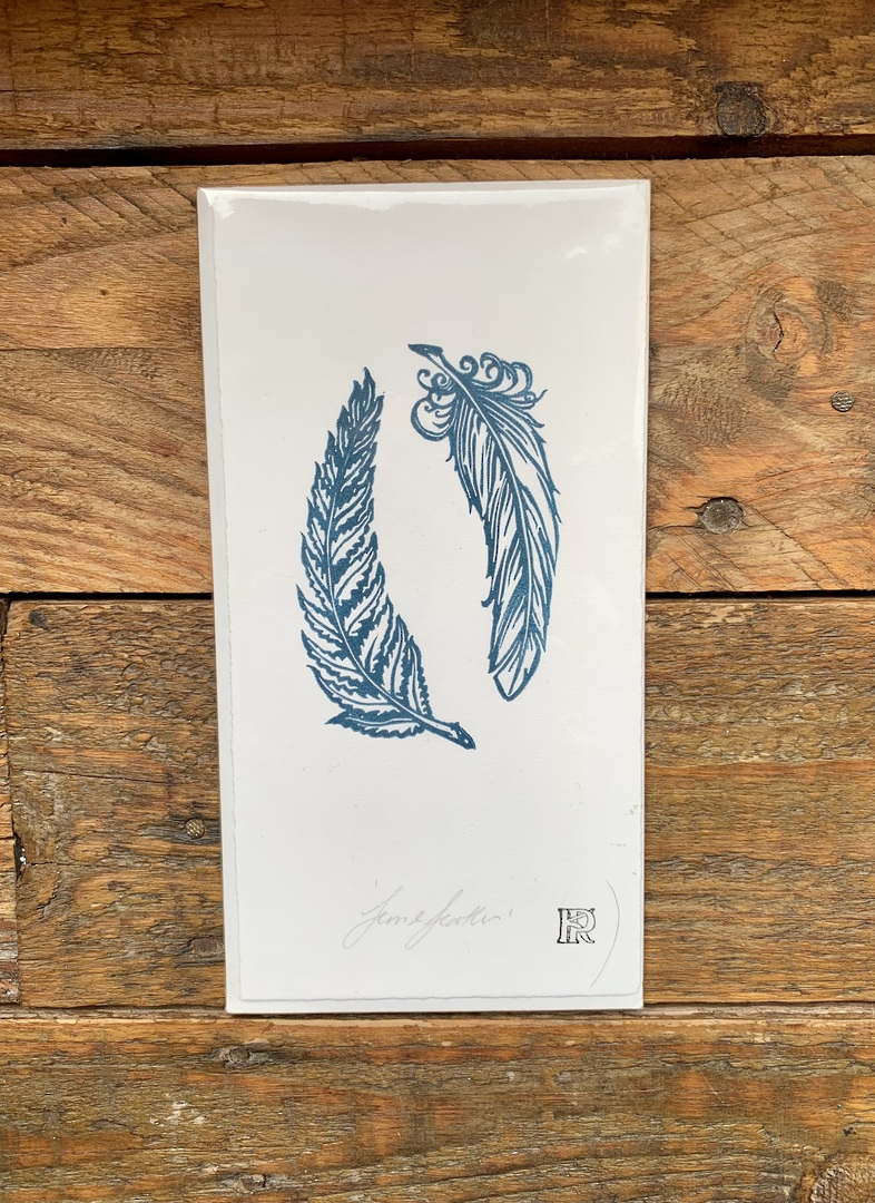 Feather print image 1