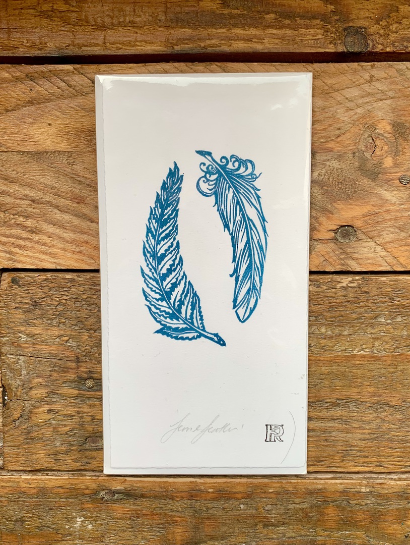 Feather print image 0