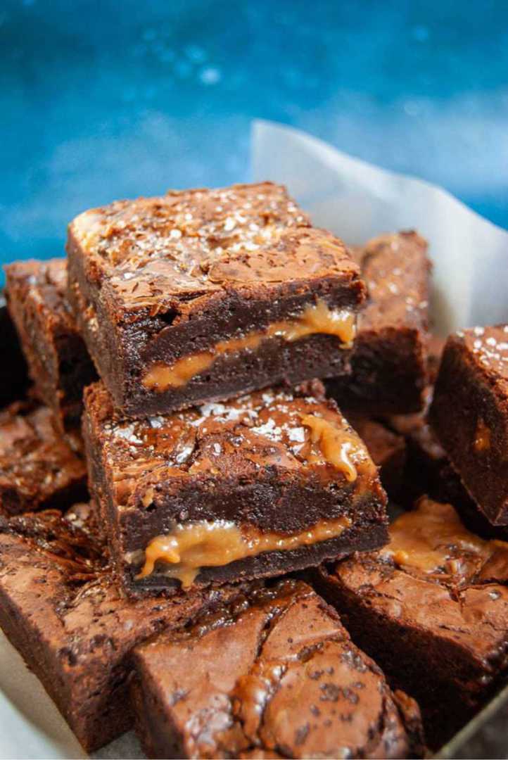 Salted Caramel Brownie - Slice image 1