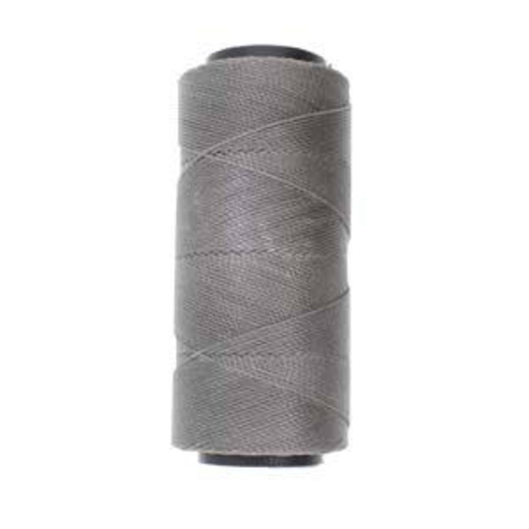 0.8mm Knot-It Brazilian Waxed Polyester Cord: Dark Grey image 0