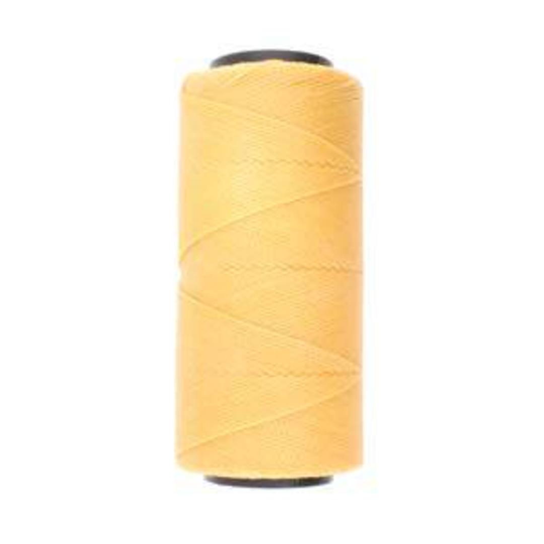 0.8mm Knot-It Brazilian Waxed Polyester Cord: Beige image 0