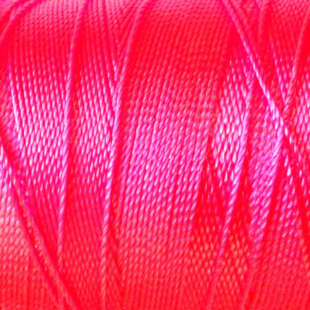 Soft and silky nylon thread: Bright Pink image 0