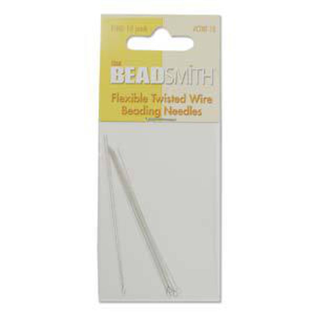BeadSmithTwisted Needle, 6.4cm long: 10 pack - fine image 0