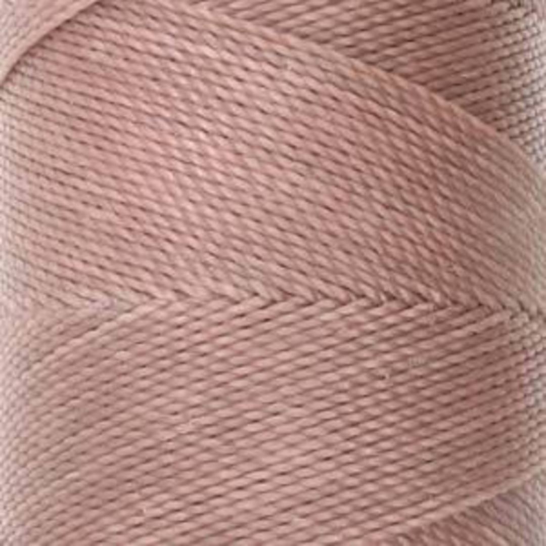 NEW! 0.8mm Knot-It Brazilian Waxed Polyester Cord: Light Wine image 3