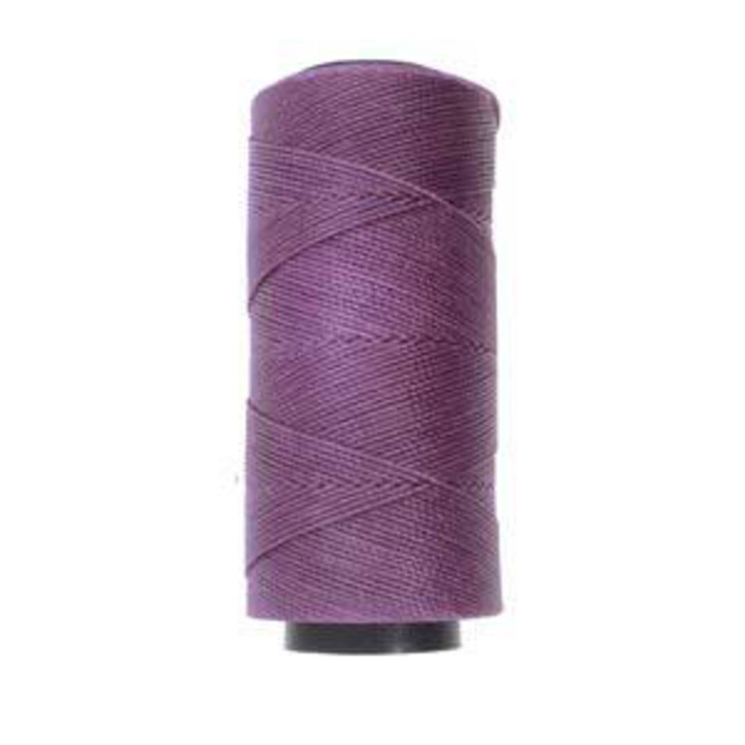 0.8mm Knot-It Brazilian Waxed Polyester Cord: Amethyst image 0