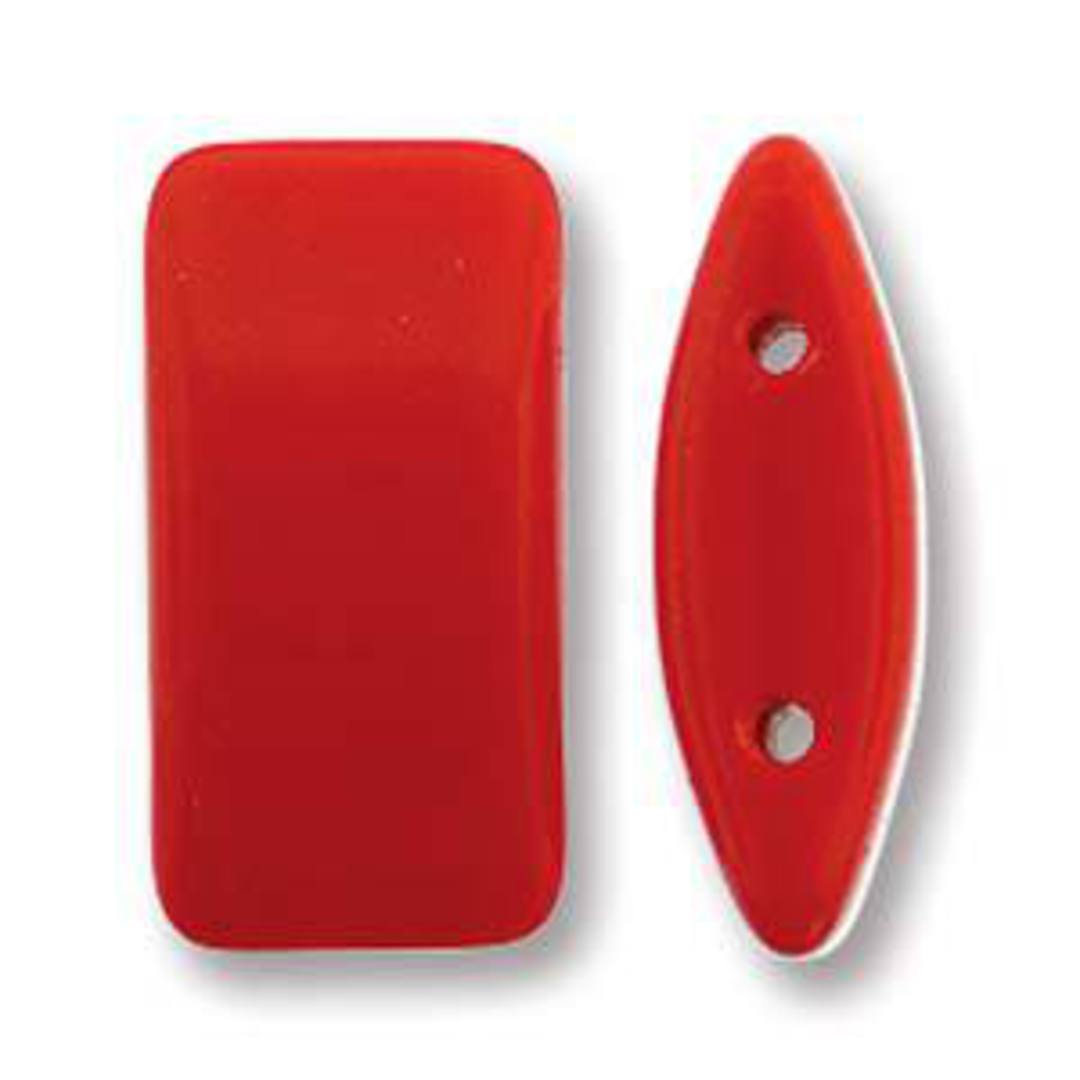 Glass Carrier Bead: Red image 0