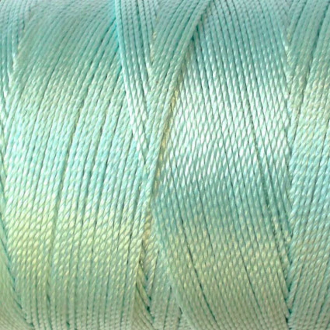 Soft and silky nylon thread: Light Aqua image 0