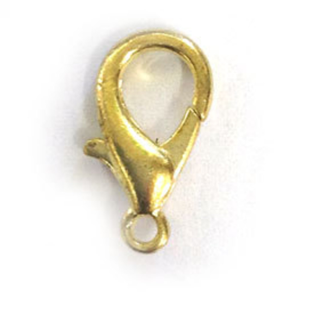 Parrot Clasp, extra large - yellow gold image 0