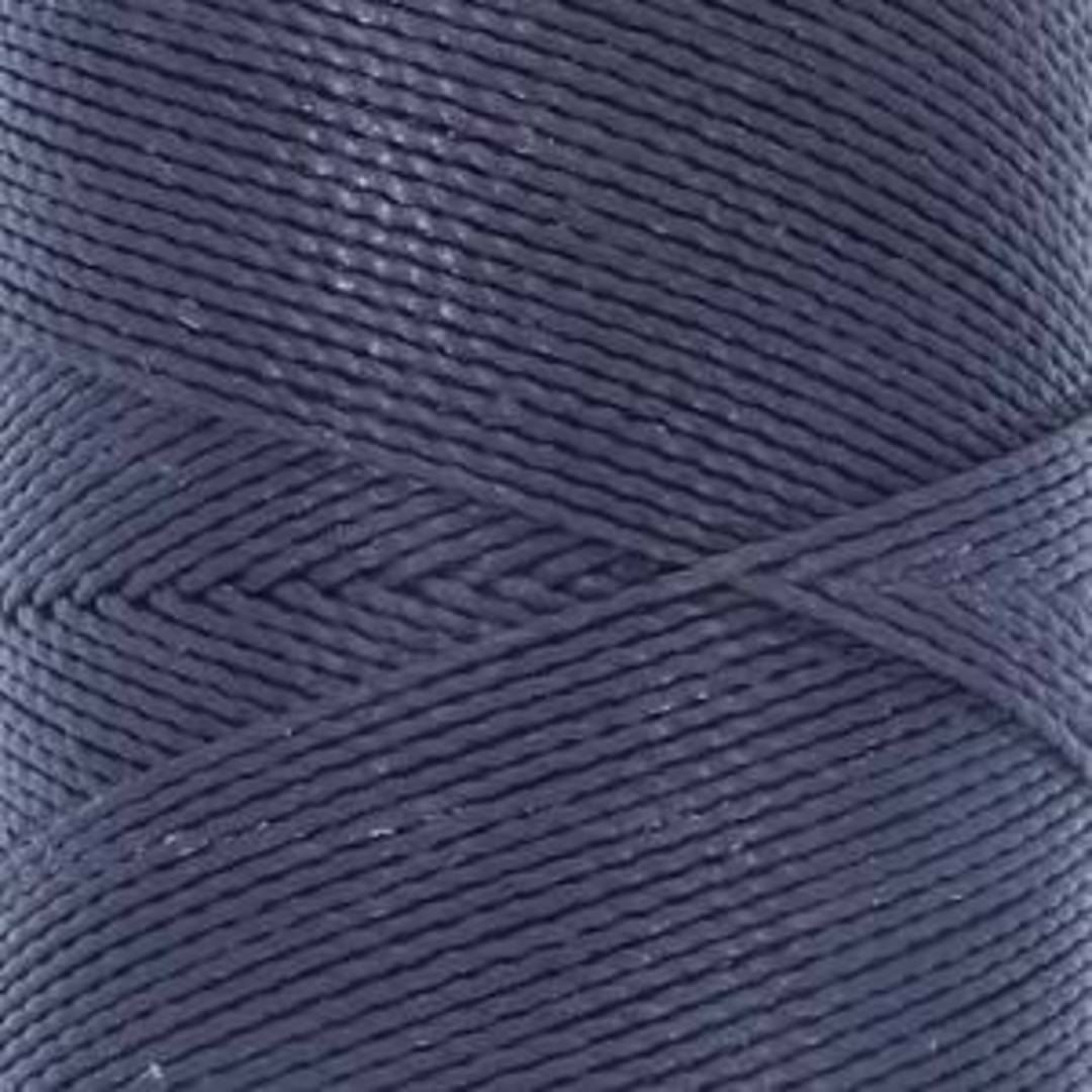 NEW! 0.8mm Knot-It Brazilian Waxed Polyester Cord: Navy image 1