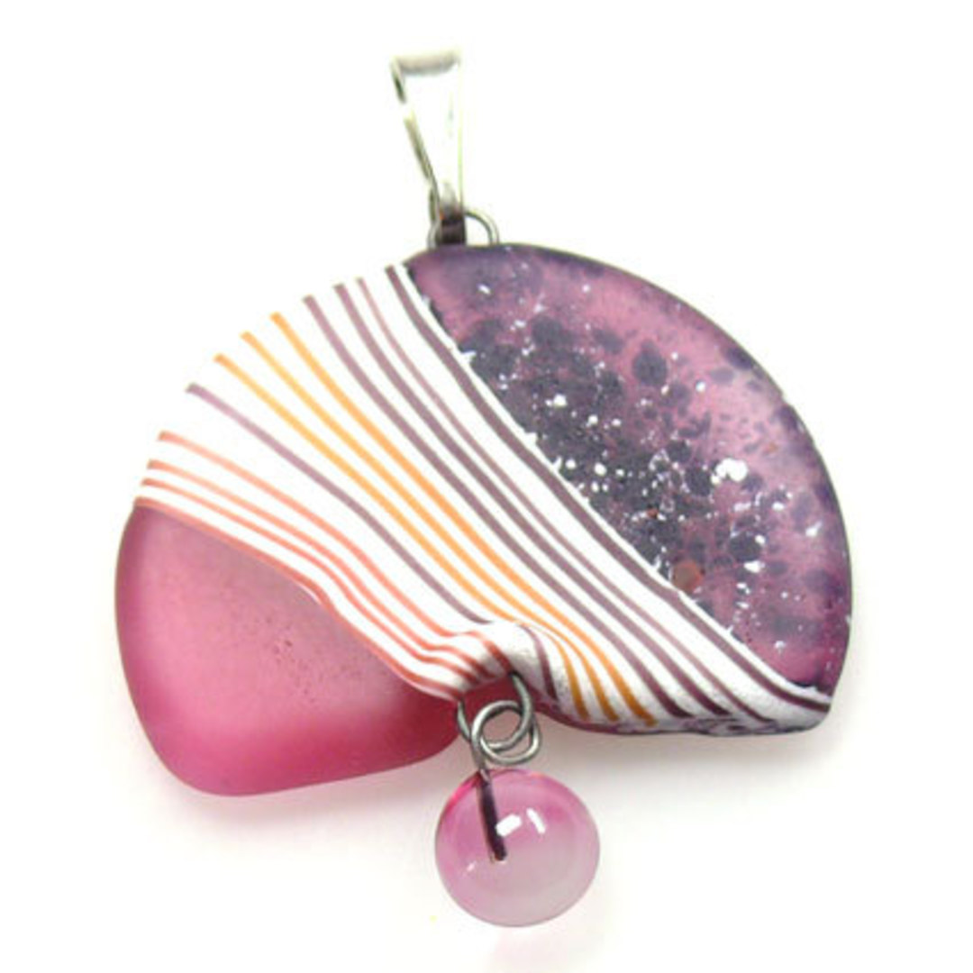 Czech Lampwork, pendant ONE ONLY image 0