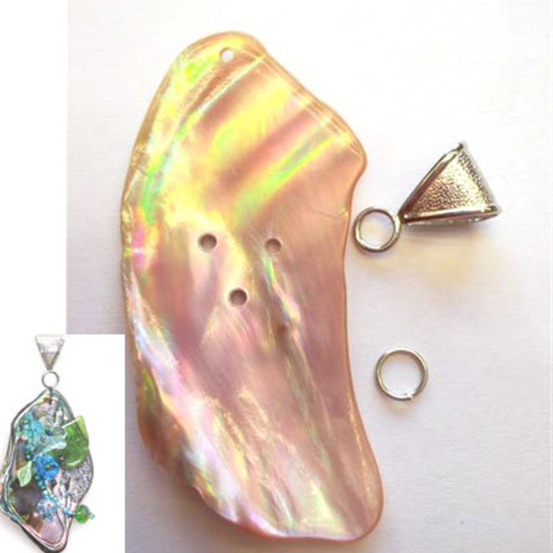 Pink Mussel Pendant Pack image 0