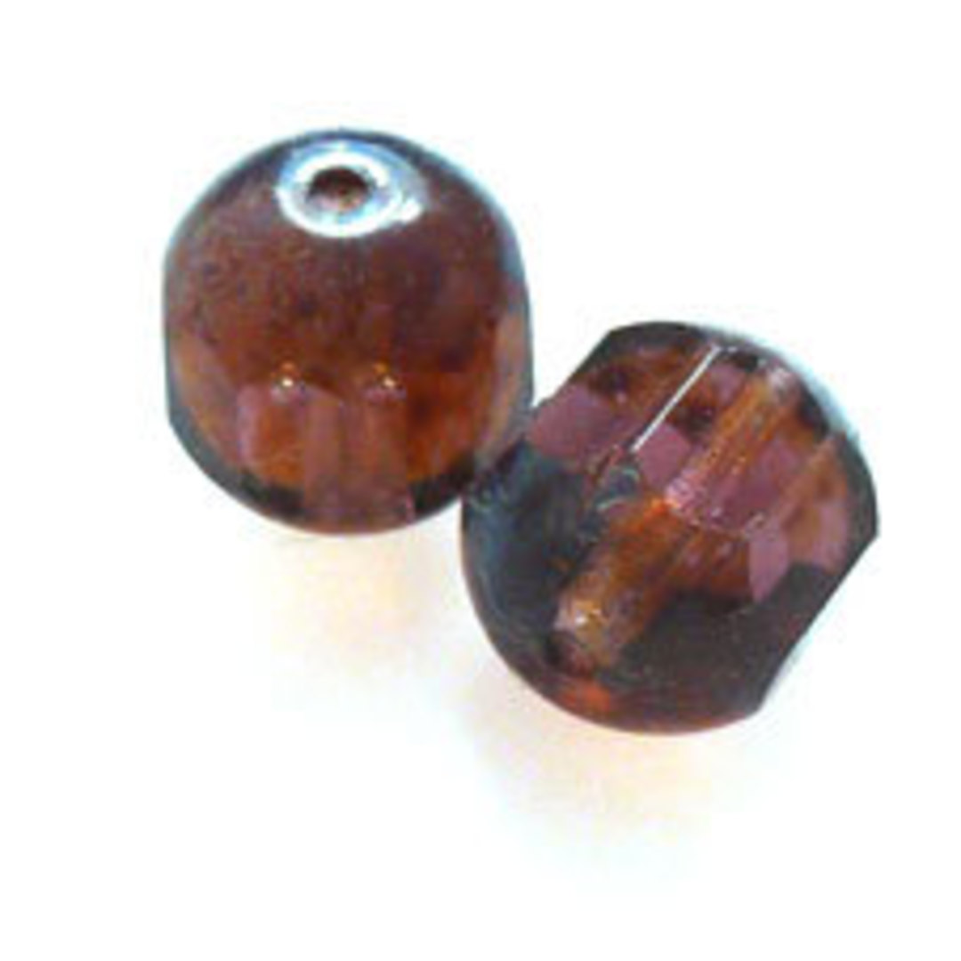 Cathedral Bead, 8mm x 12mm - Amethyst image 0