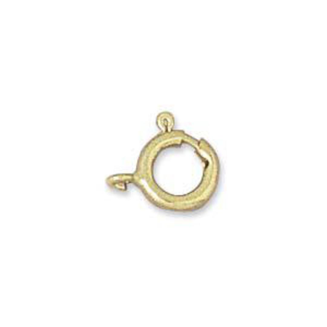 NEW! Gold Fill Spring Clasp -  6mm image 0
