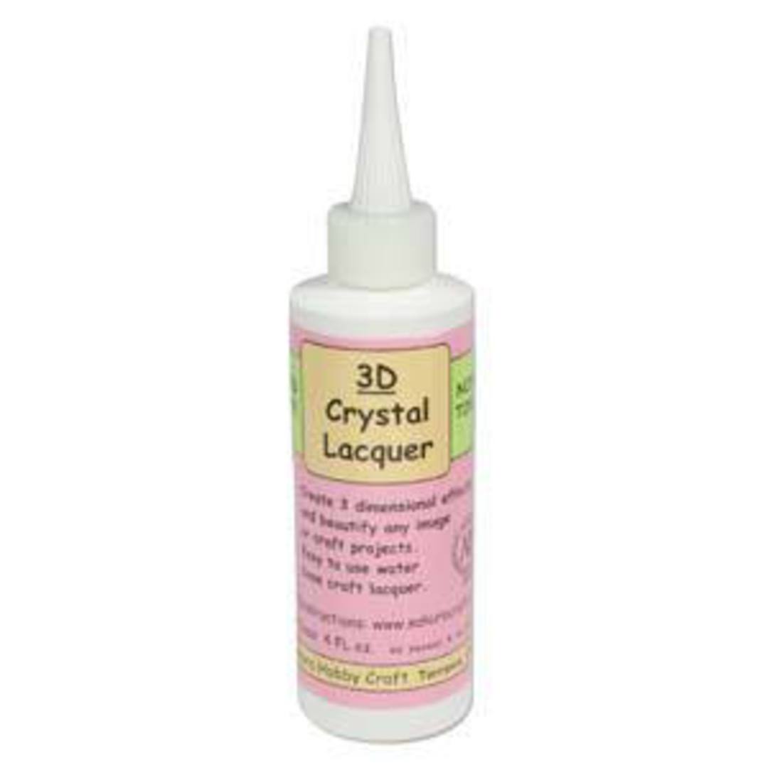 NEW! 3D Crystal Lacquer - large bottle (4oz/113ml) image 0