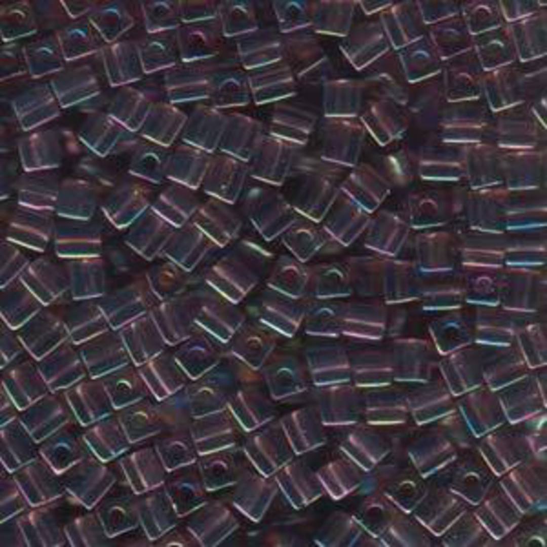 4mm Miyuki Square: 256 - Rainbow Lilac, transparent image 0