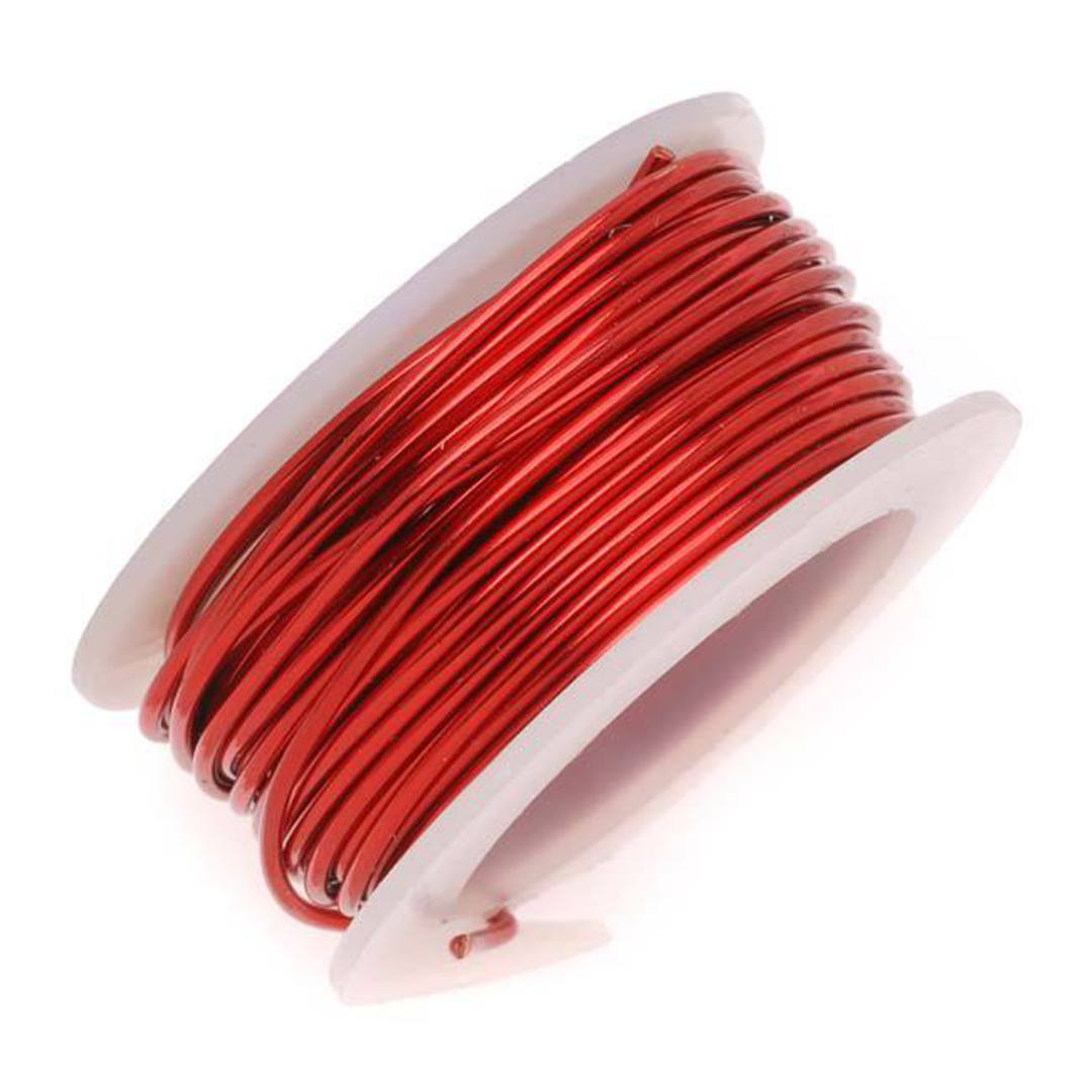 Artistic Wire: 24 gauge - Red (18.2m spool) image 0