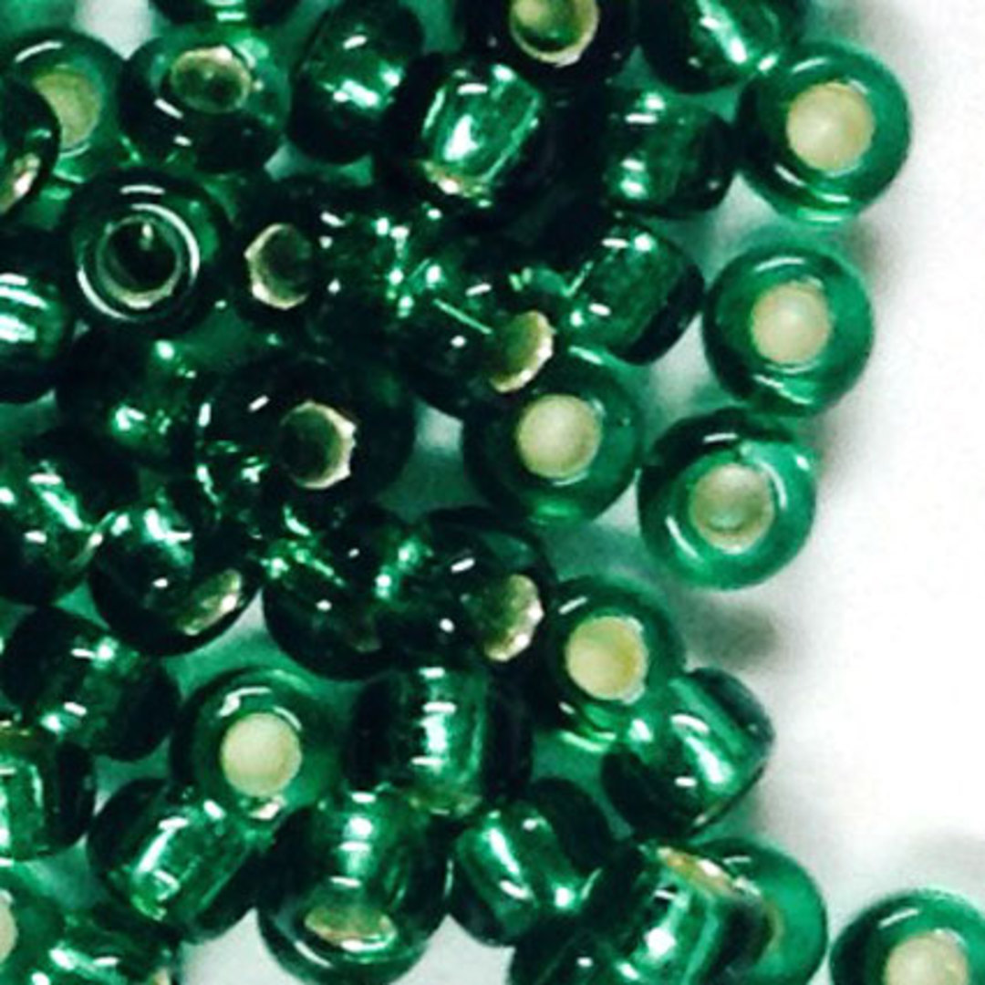 Miyuki size 11 round: 17 - Emerald, light image 0