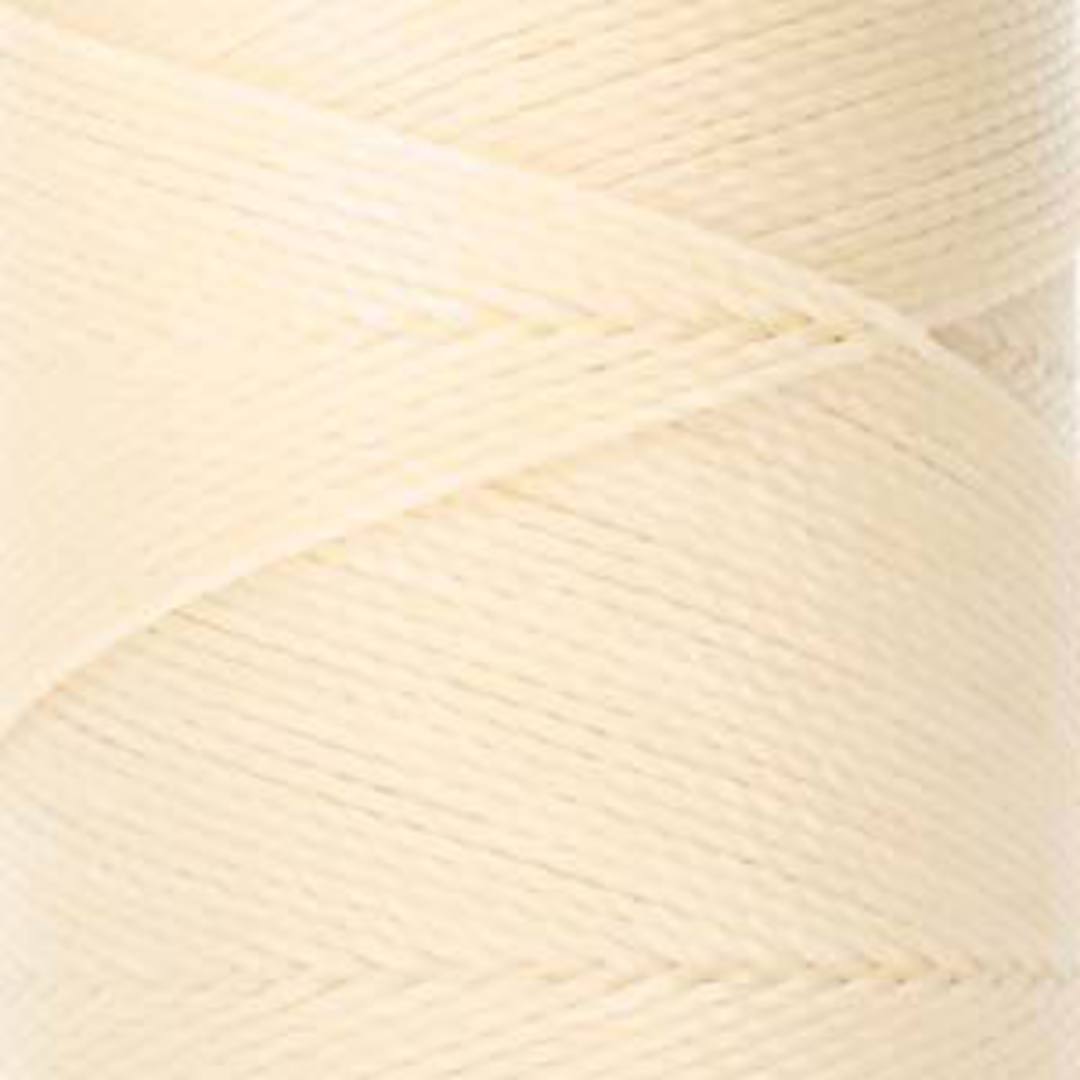 0.8mm Knot-It Brazilian Waxed Polyester Cord: Cream image 1