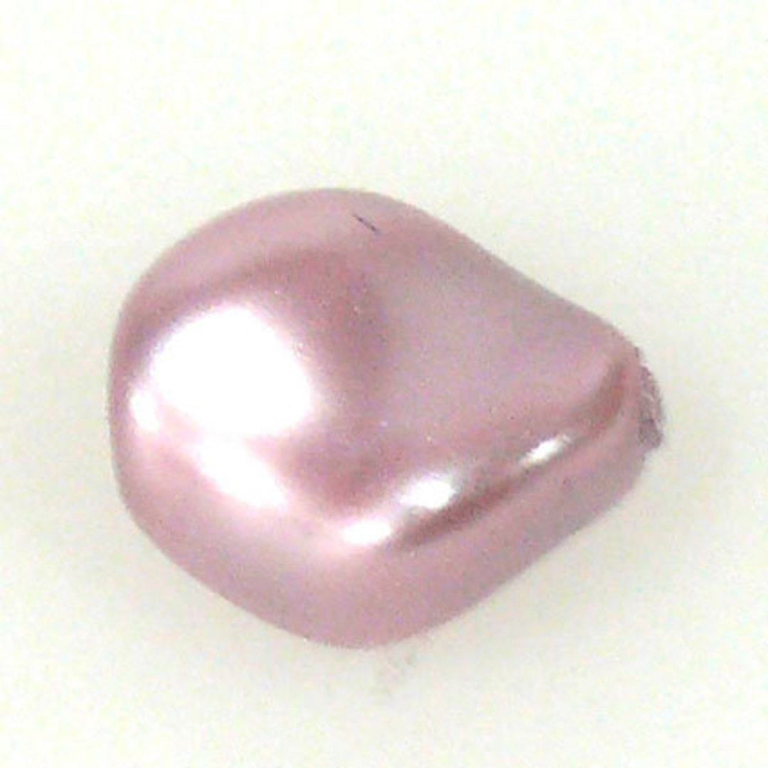Baroque Swarovski Pearl, Powder Rose image 0